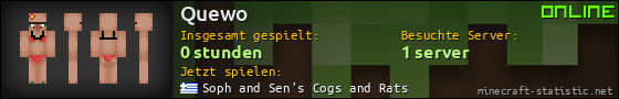 Benutzerleisten 560x90 für Quewo