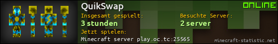 Benutzerleisten 560x90 für QuikSwap