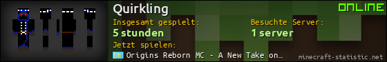 Benutzerleisten 560x90 für Quirkling