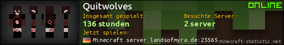 Benutzerleisten 560x90 für Quitwolves