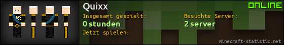 Benutzerleisten 560x90 für Quixx