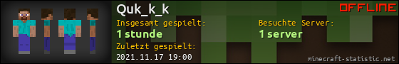 Benutzerleisten 560x90 für Quk_k_k