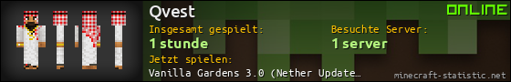 Benutzerleisten 560x90 für Qvest