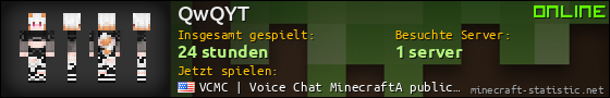 Benutzerleisten 560x90 für QwQYT