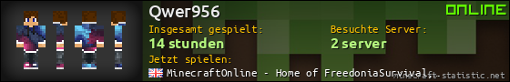 Benutzerleisten 560x90 für Qwer956
