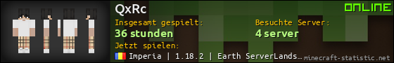 Benutzerleisten 560x90 für QxRc