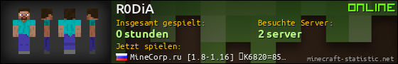 Benutzerleisten 560x90 für R0DiA