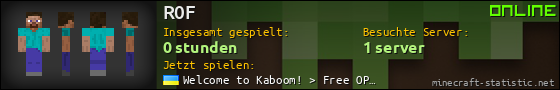 Benutzerleisten 560x90 für R0F