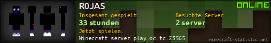 Benutzerleisten 560x90 für R0JAS