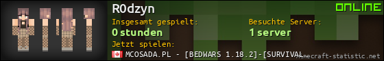 Benutzerleisten 560x90 für R0dzyn