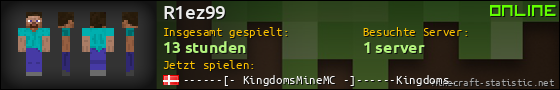 Benutzerleisten 560x90 für R1ez99