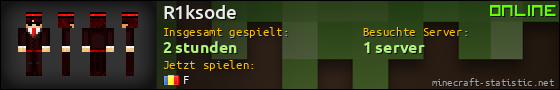 Benutzerleisten 560x90 für R1ksode