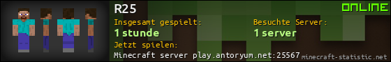 Benutzerleisten 560x90 für R25