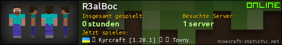 Benutzerleisten 560x90 für R3alBoc