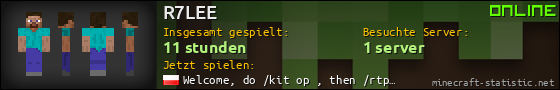 Benutzerleisten 560x90 für R7LEE