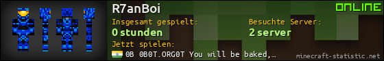 Benutzerleisten 560x90 für R7anBoi