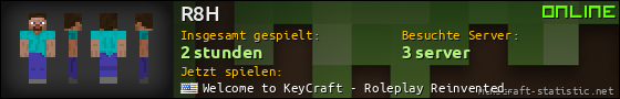 Benutzerleisten 560x90 für R8H
