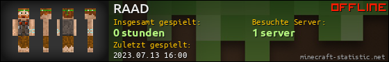 Benutzerleisten 560x90 für RAAD