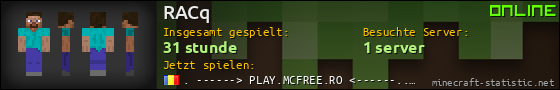 Benutzerleisten 560x90 für RACq