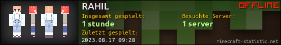 Benutzerleisten 560x90 für RAHIL