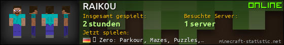 Benutzerleisten 560x90 für RAIK0U