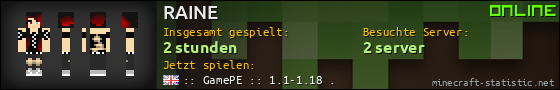 Benutzerleisten 560x90 für RAINE
