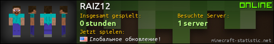 Benutzerleisten 560x90 für RAIZ12