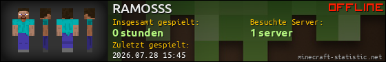 Benutzerleisten 560x90 für RAMOSSS