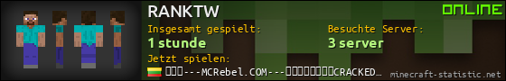 Benutzerleisten 560x90 für RANKTW