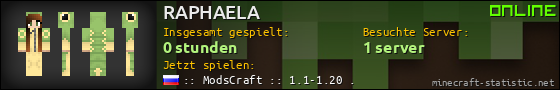 Benutzerleisten 560x90 für RAPHAELA