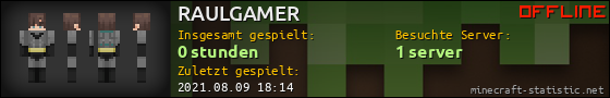 Benutzerleisten 560x90 für RAULGAMER