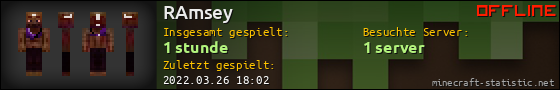 Benutzerleisten 560x90 für RAmsey
