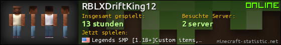 Benutzerleisten 560x90 für RBLXDriftKing12