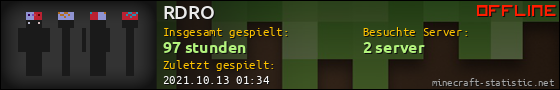Benutzerleisten 560x90 für RDRO