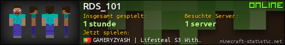 Benutzerleisten 560x90 für RDS_101