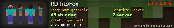 Benutzerleisten 560x90 für RDTitoFox