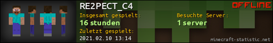 Benutzerleisten 560x90 für RE2PECT_C4