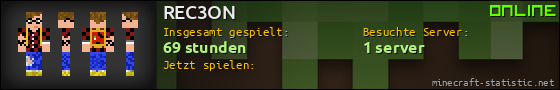 Benutzerleisten 560x90 für REC3ON