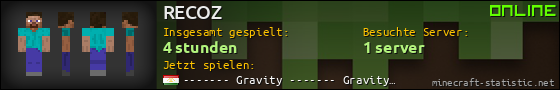 Benutzerleisten 560x90 für RECOZ