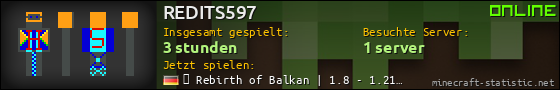 Benutzerleisten 560x90 für REDITS597