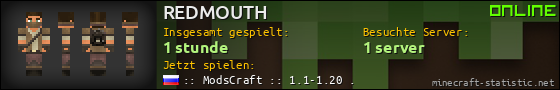 Benutzerleisten 560x90 für REDMOUTH