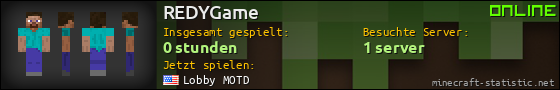 Benutzerleisten 560x90 für REDYGame