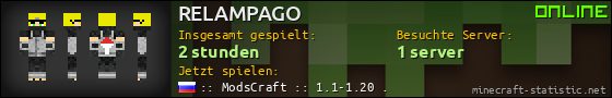 Benutzerleisten 560x90 für RELAMPAGO