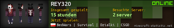 Benutzerleisten 560x90 für REY320