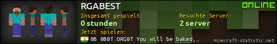 Benutzerleisten 560x90 für RGABEST