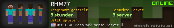 Benutzerleisten 560x90 für RHM77