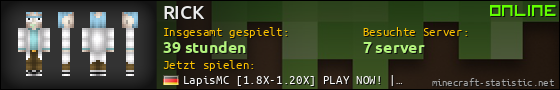 Benutzerleisten 560x90 für RICK