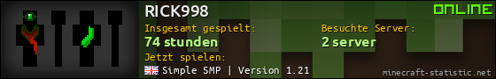 Benutzerleisten 560x90 für RICK998