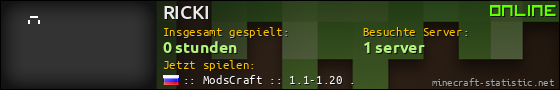 Benutzerleisten 560x90 für RICKI