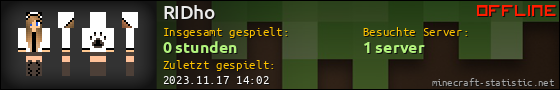 Benutzerleisten 560x90 für RIDho